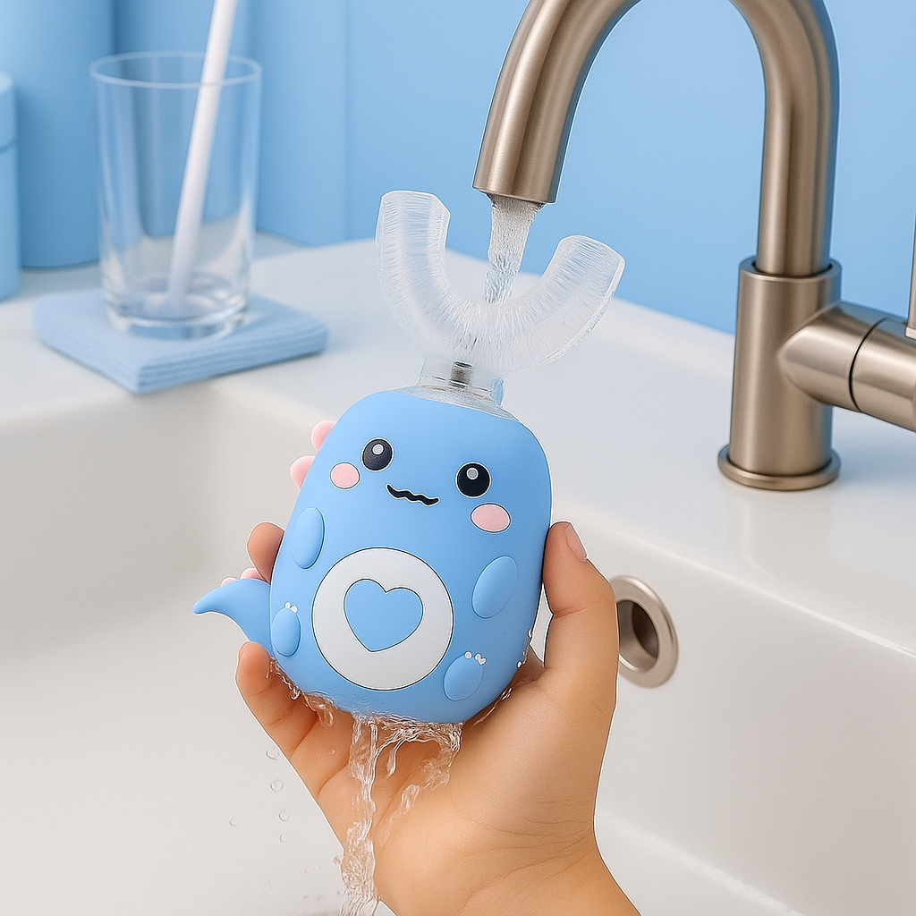 מברשת שיניים חשמלית בצורת U לילדים