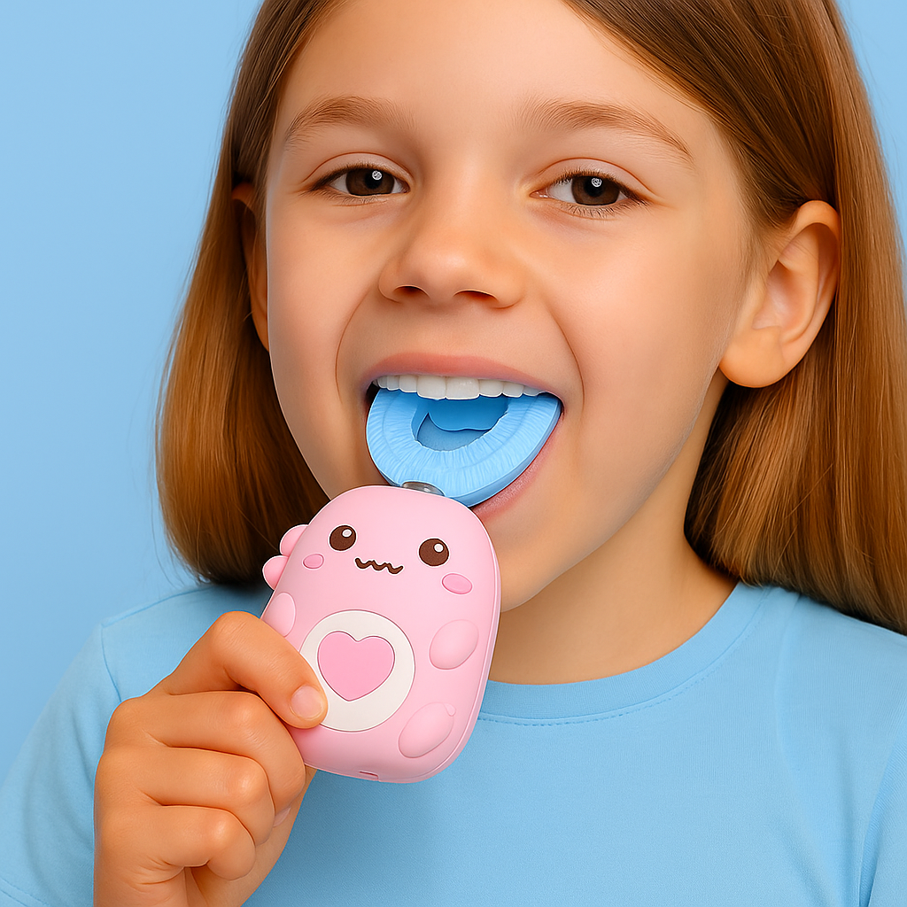 מברשת שיניים חשמלית בצורת U לילדים