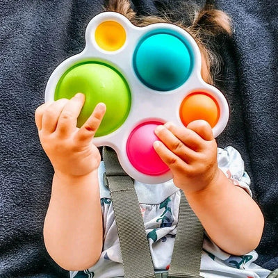 צעצועים לתינוקות לוח תרגול מונטסורי פאזל